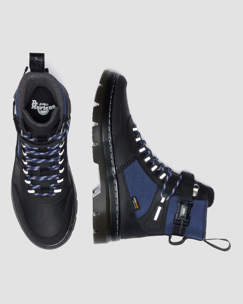 Dr. Martens COMBS TECH WX Leather and Canvas Utility Boots outlook