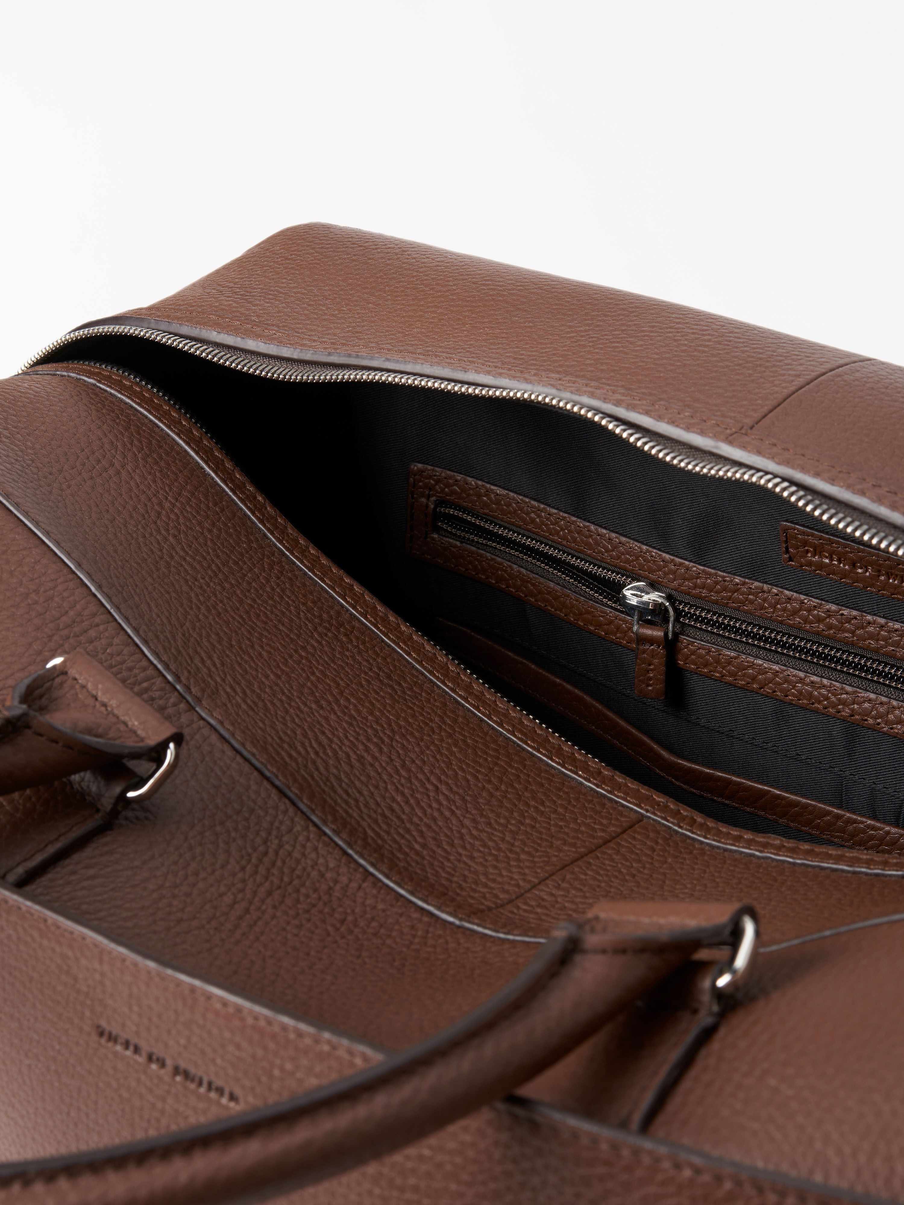 Brome Weekend Leather Bag - 3