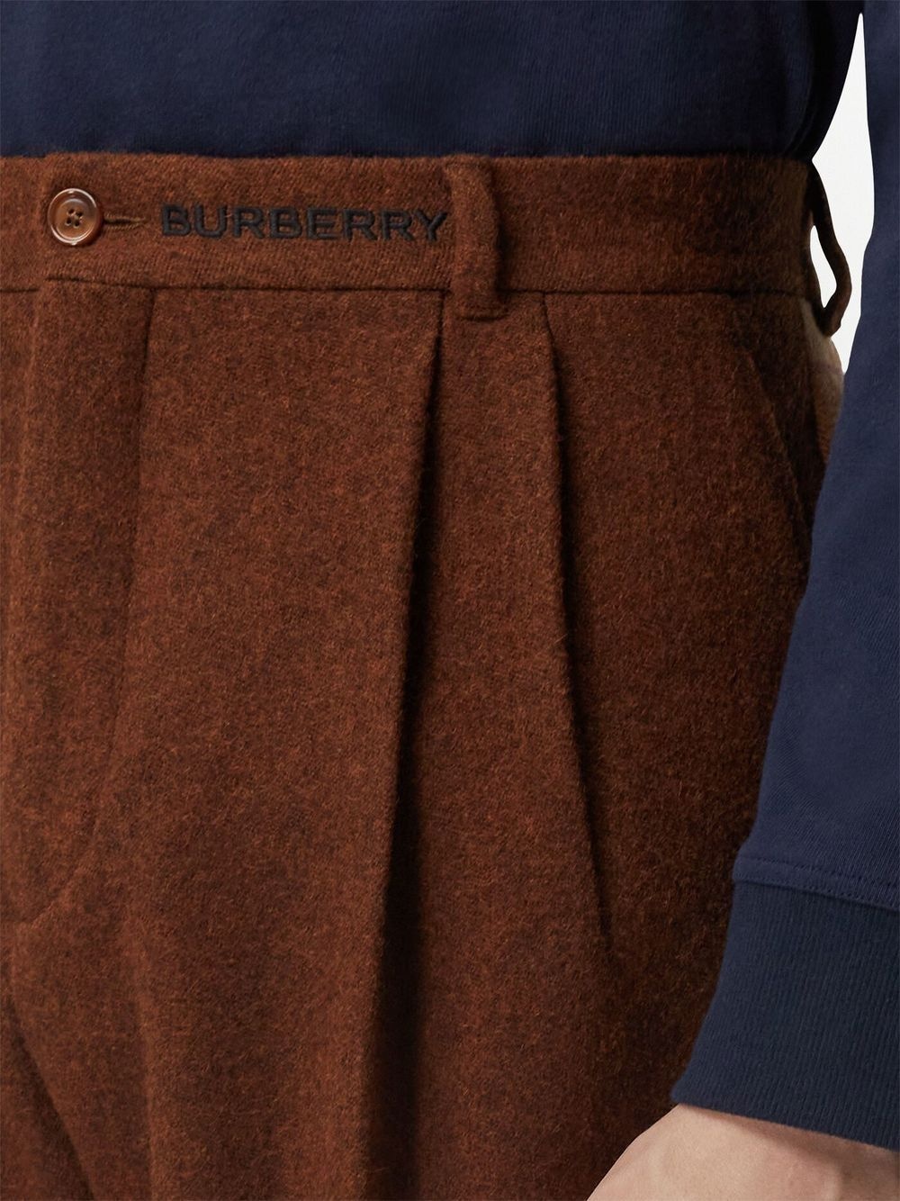 PLEATED WIDE-LEG TROUSERS - 2