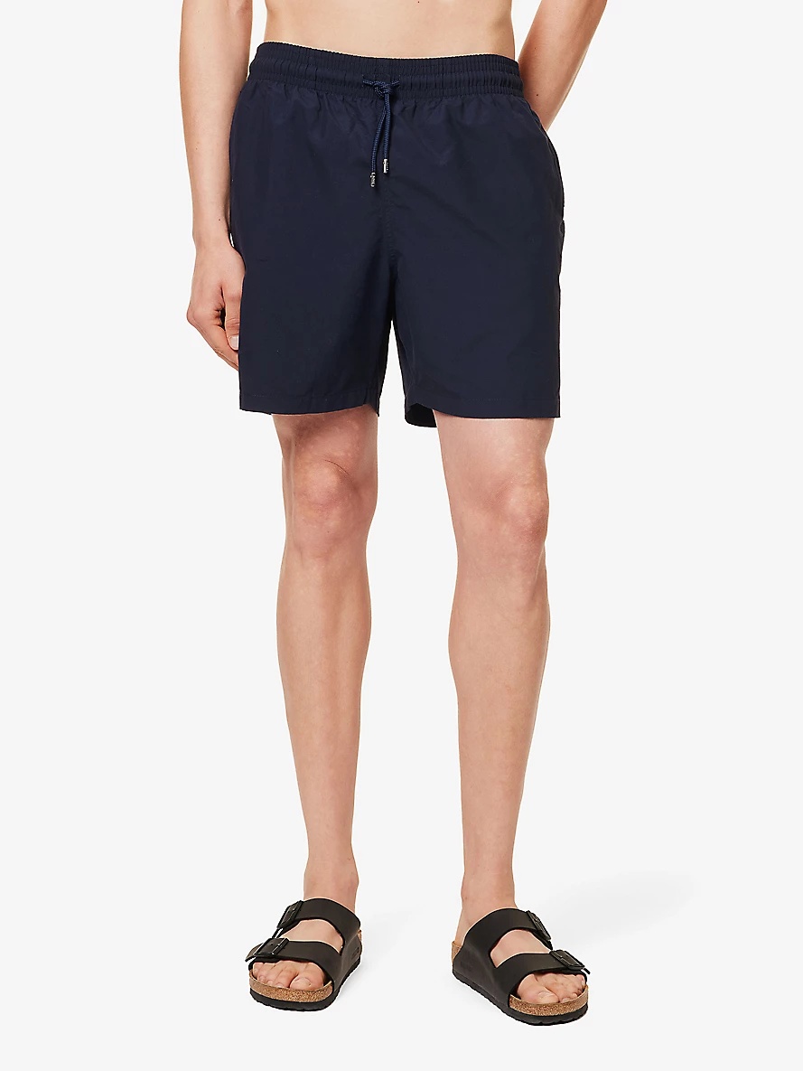 Aruba brand-tab swim shorts - 5