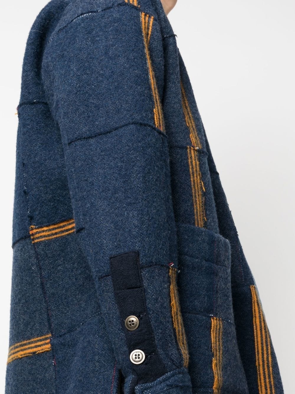 PATCHWORK SHORT COAT - 3
