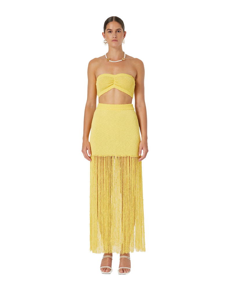 Knit Bandeau Top | Casablanca Paris 1