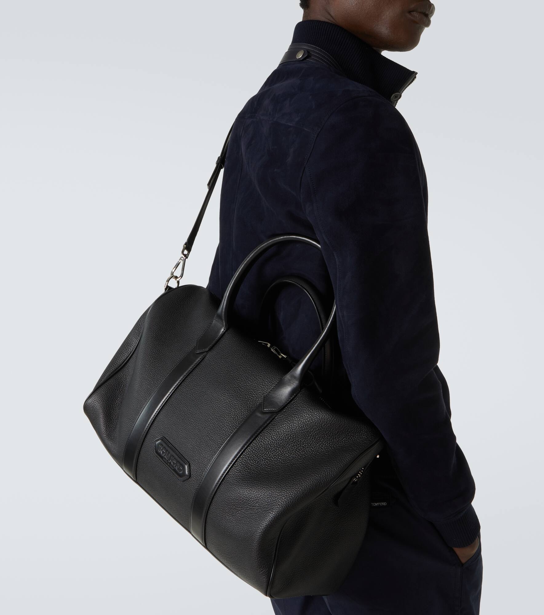 Leather duffel bag - 2