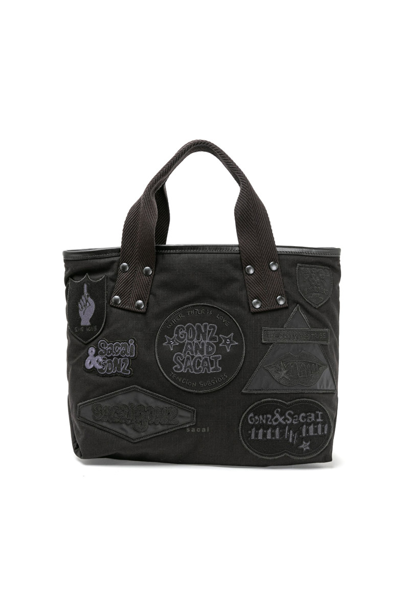 sacai Gonz Multi Patch Tote Medium 1