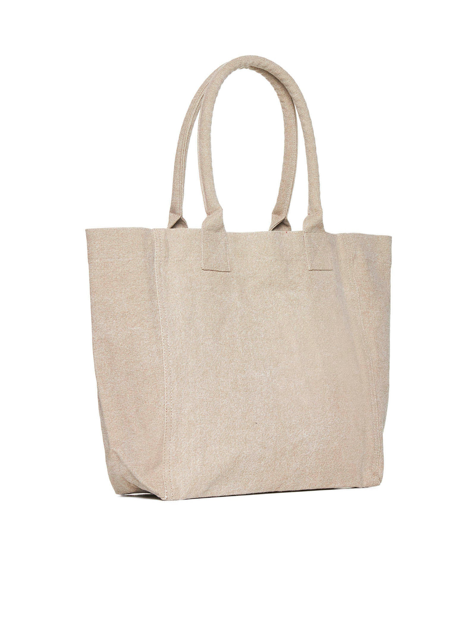 Isabel Marant Women Small Yenky Faded Cotton Bag With Logo - 3
