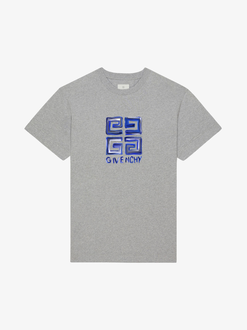 4G MULTICOLOR SLIM FIT T-SHIRT IN COTTON 1