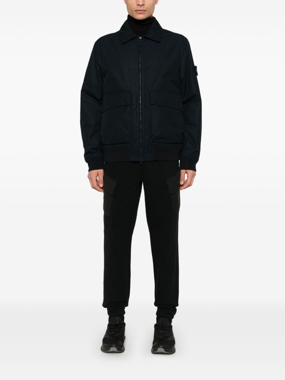 cotton track pants - 2