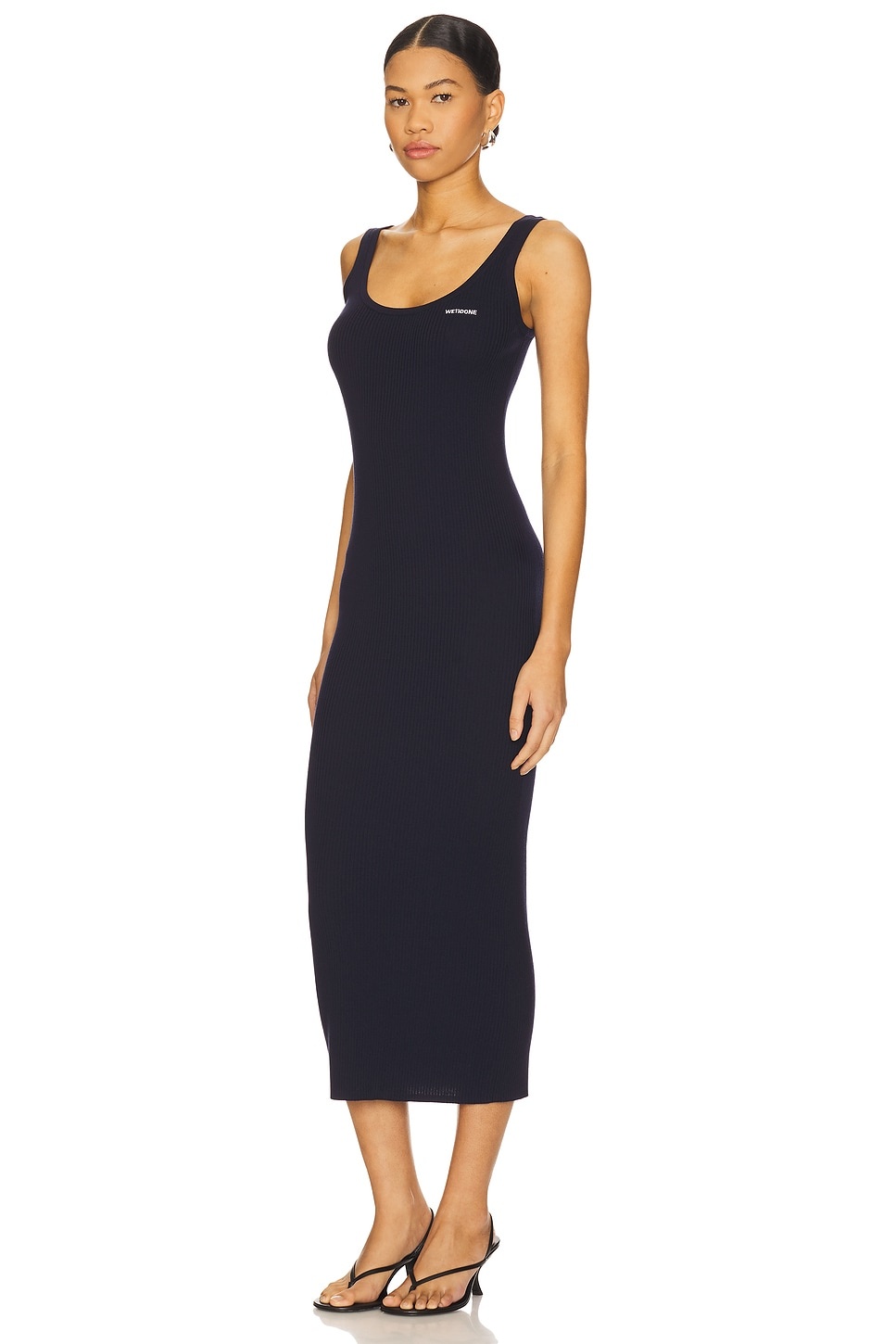 Ribbed Knit Dress - 2