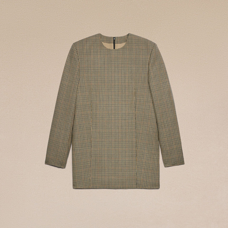 AMI Paris Tailored Short Dress outlook