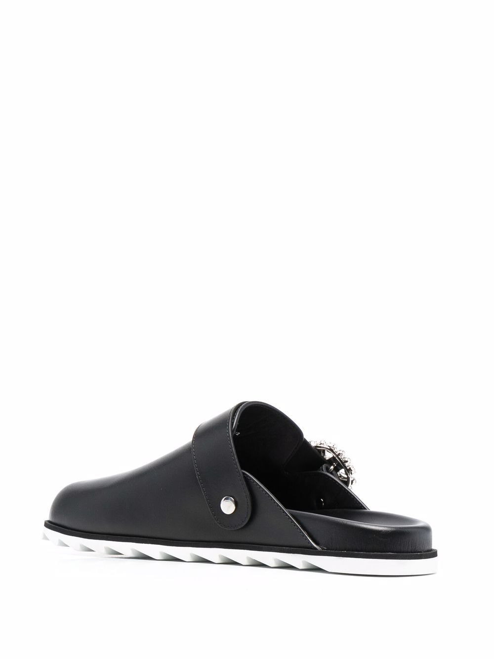 Slidy Viv crystal-buckle mules - 3
