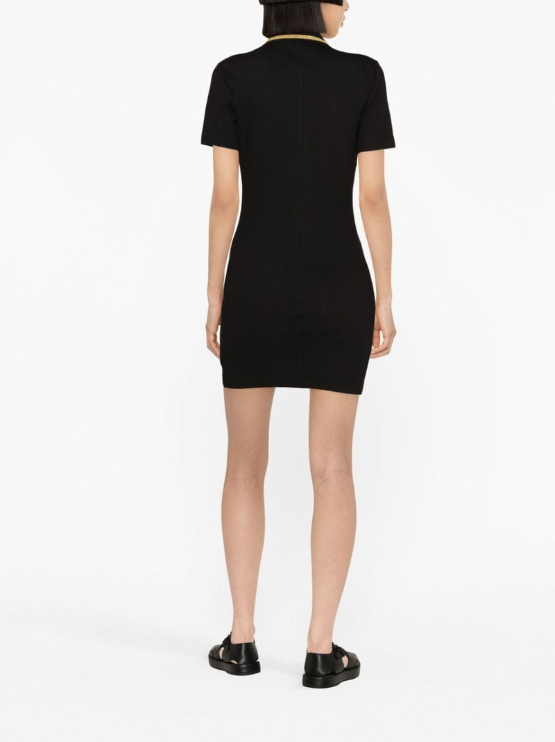 V-Emblem polo minidress 4