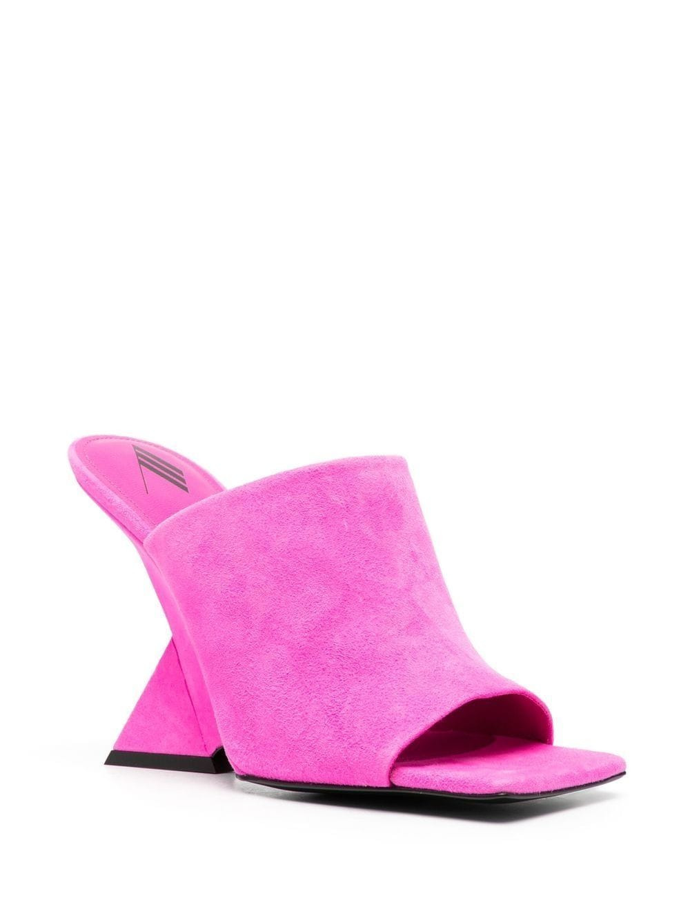 The Attico Sandals Fuchsia - 5