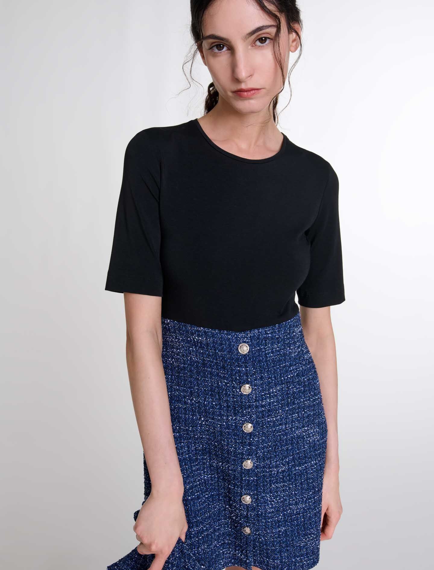 2-in-1 tweed dress - 8