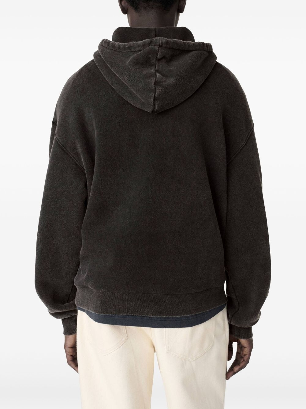 logo-patch hoodie - 3