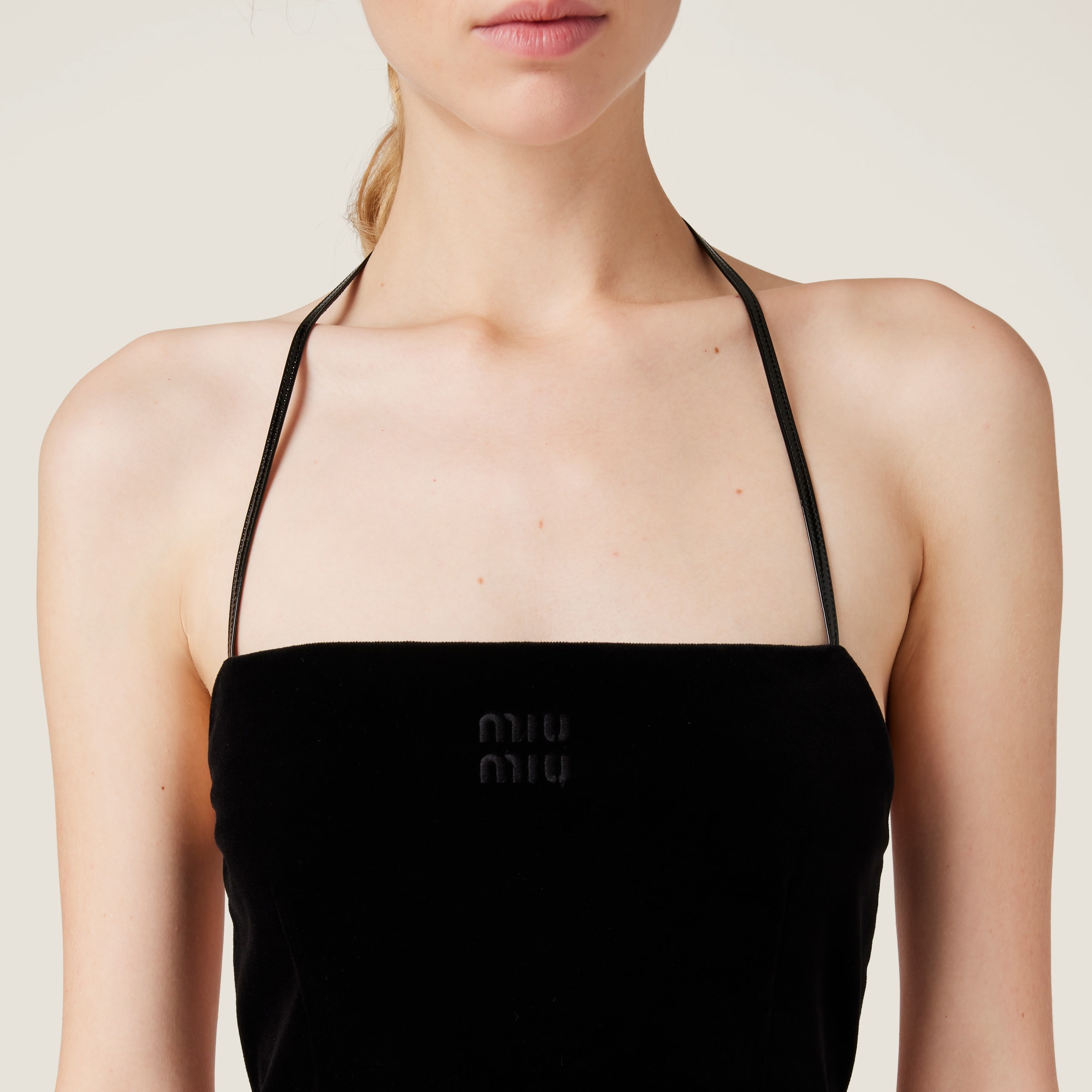 Stretch velvet top - 4