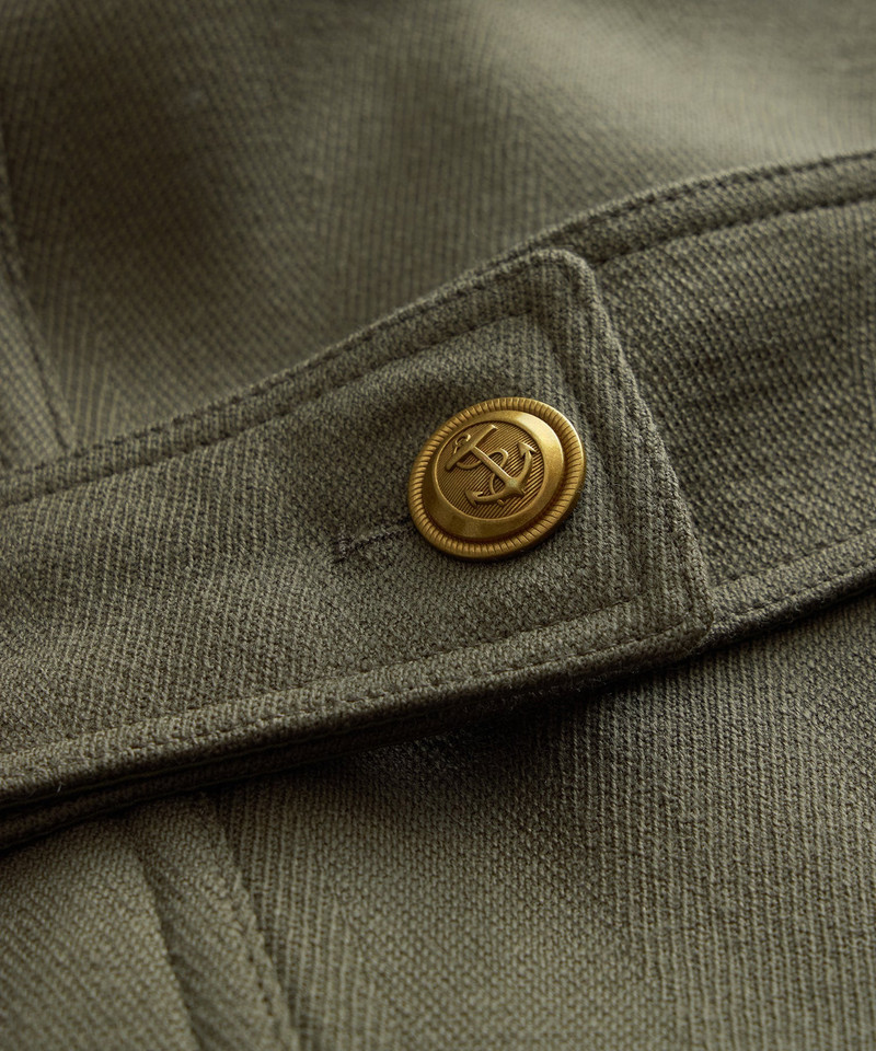 Italian Wool Officer Coat 8