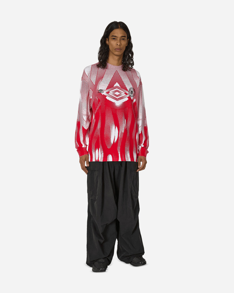 umbro Warm Up Longsleeve T-Shirt Red outlook