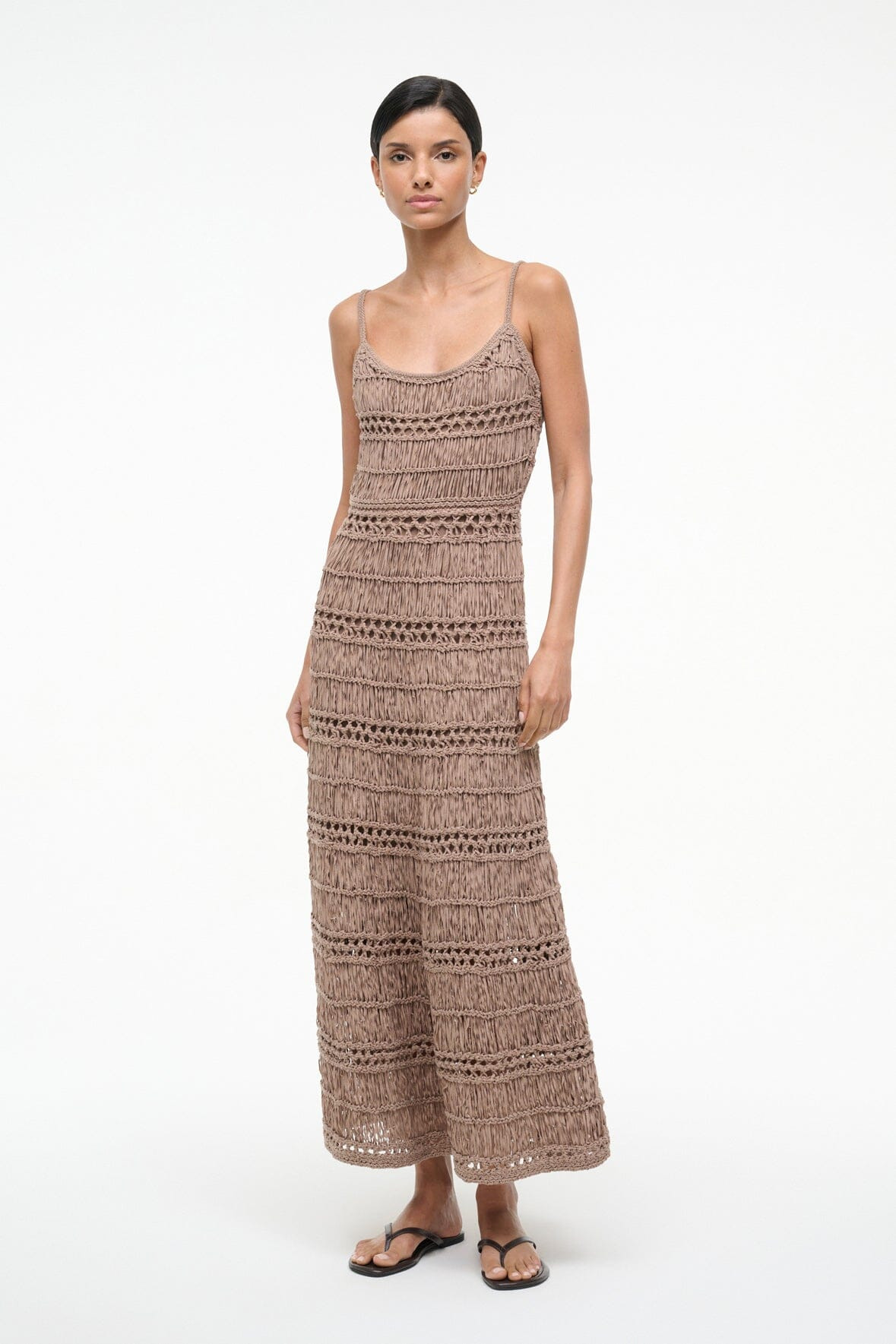 STAUD KINGSTON DRESS DESERT - 6