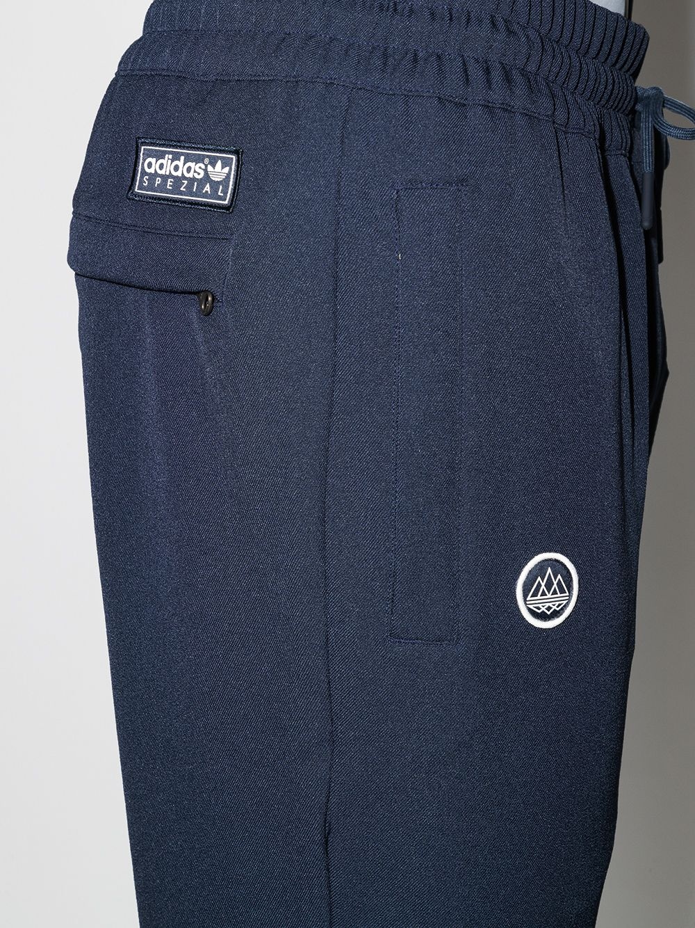 Spezial Ewood logo-patch track pants - 4