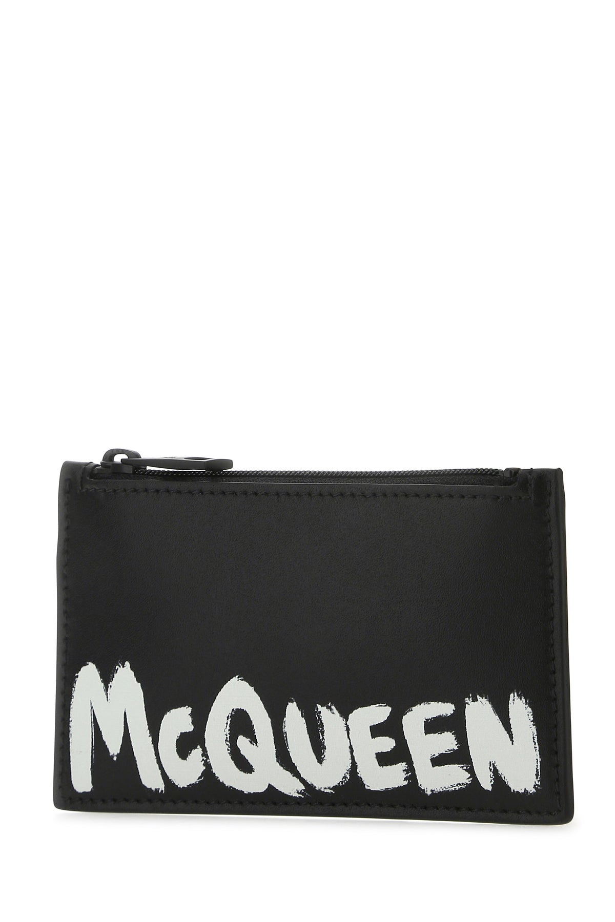 Black leather card holder - 2