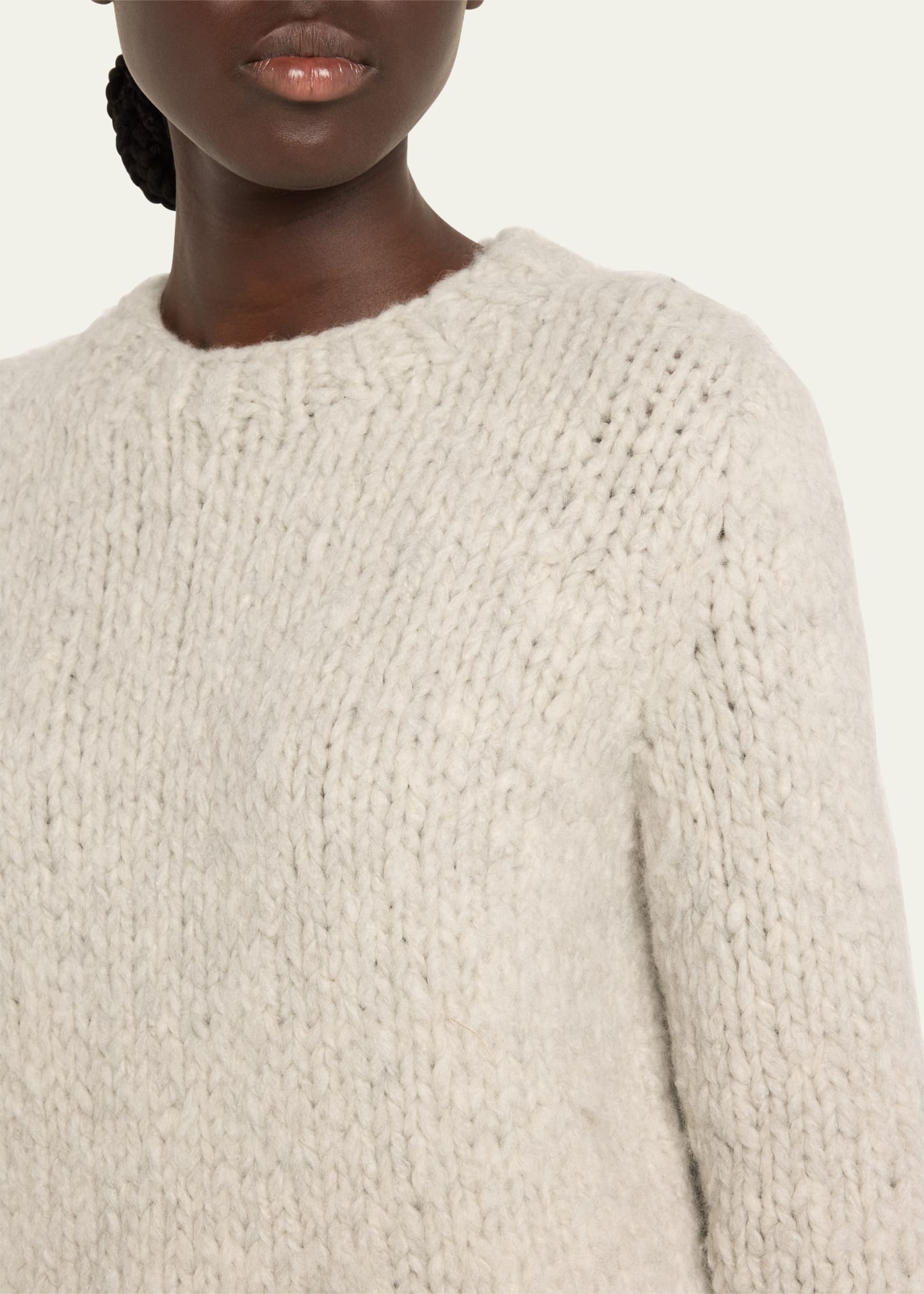 Lawrence Cashmere Crewneck Sweater - 5