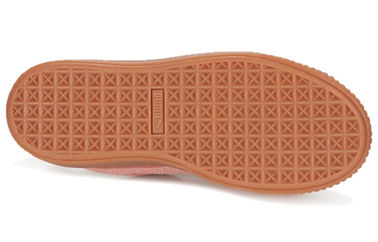 (WMNS) PUMA Suede Platform 'Pink Brown' 365109-02 - 5