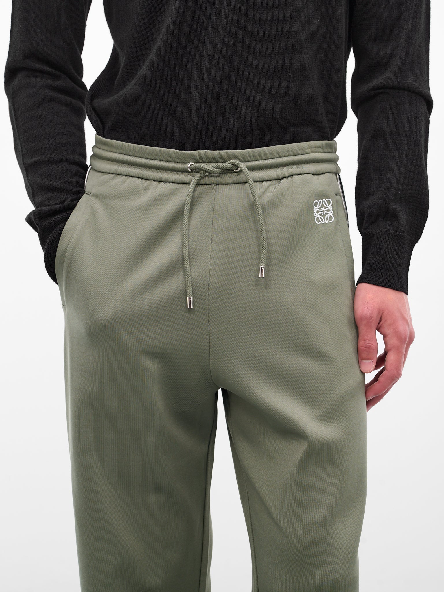 Green Technical Jersey Tracksuit Pants - 4