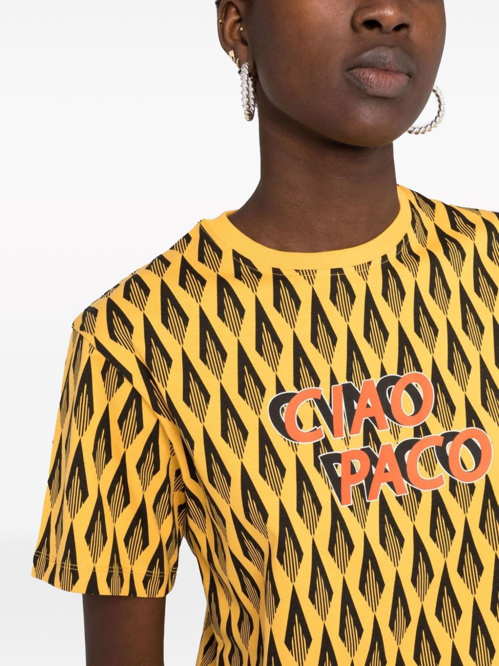 Ciao Paco print T-shirt - 5