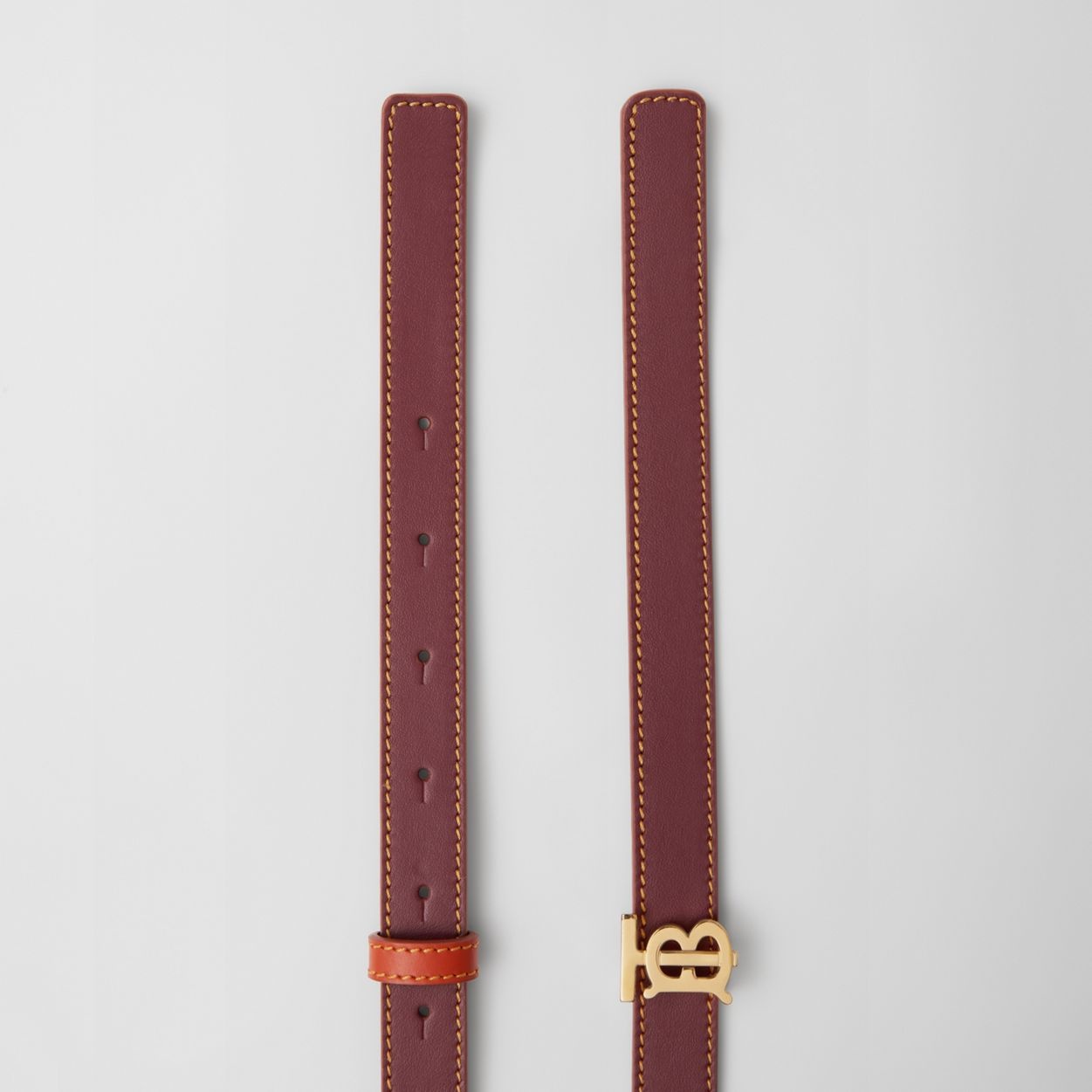 Reversible Monogram Motif Leather Belt - 7