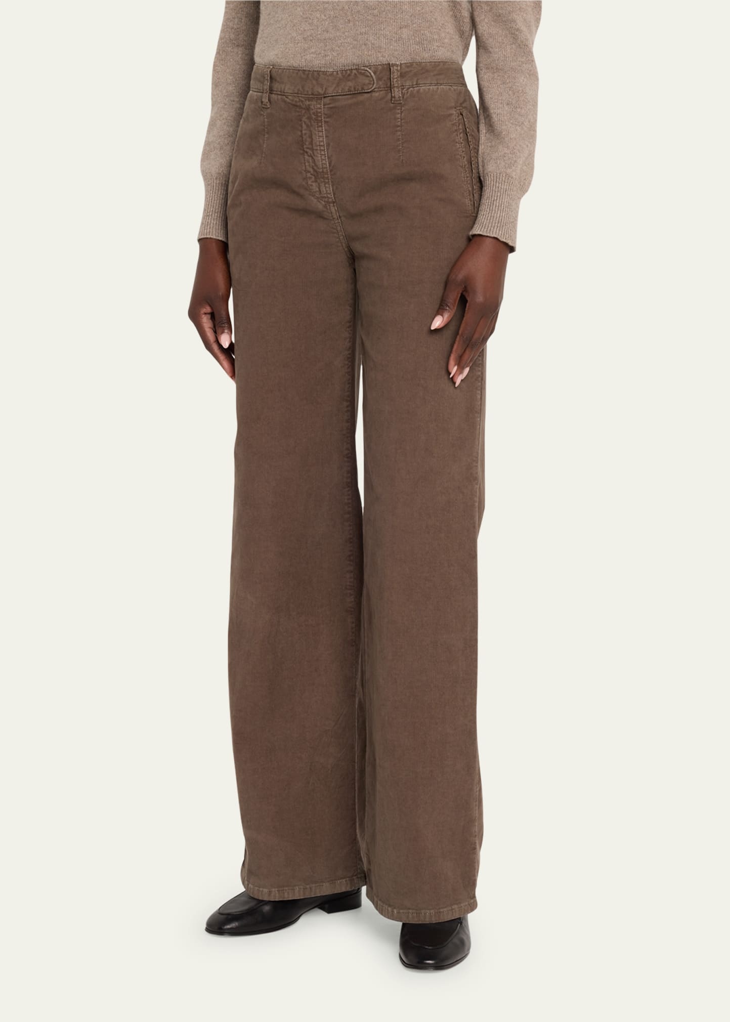 Eglitta Straight-Leg Corduroy Pants - 4