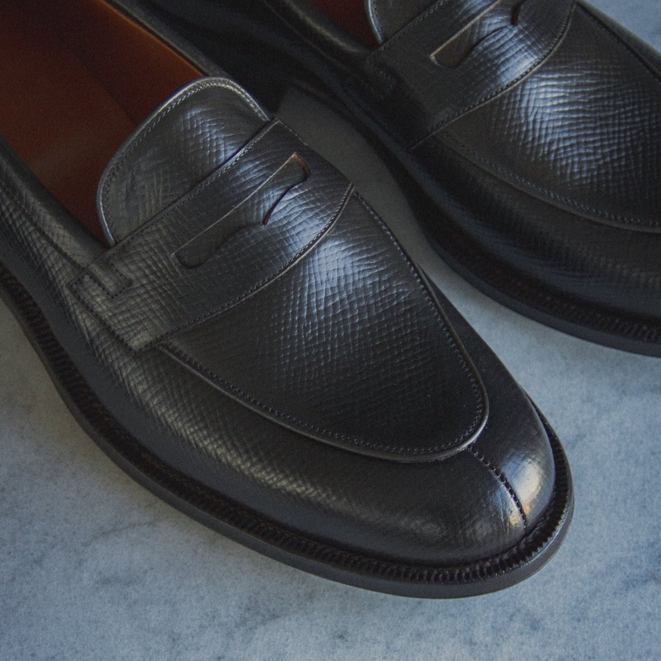 Bristol - Mahogany Hatchgrain Shell Cordovan® - 2