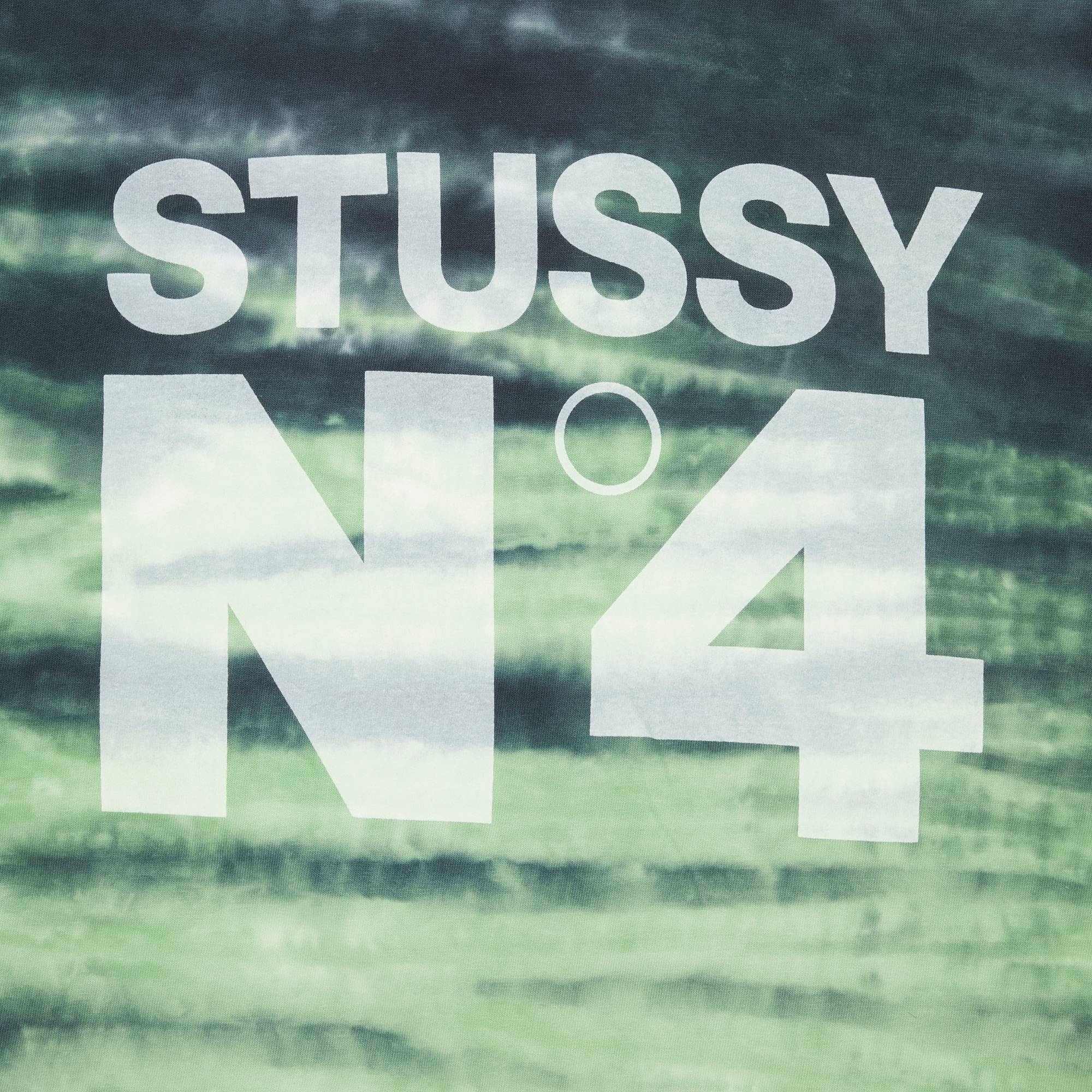 Stussy No.4 Tie Dye Tee 'Green' - 3