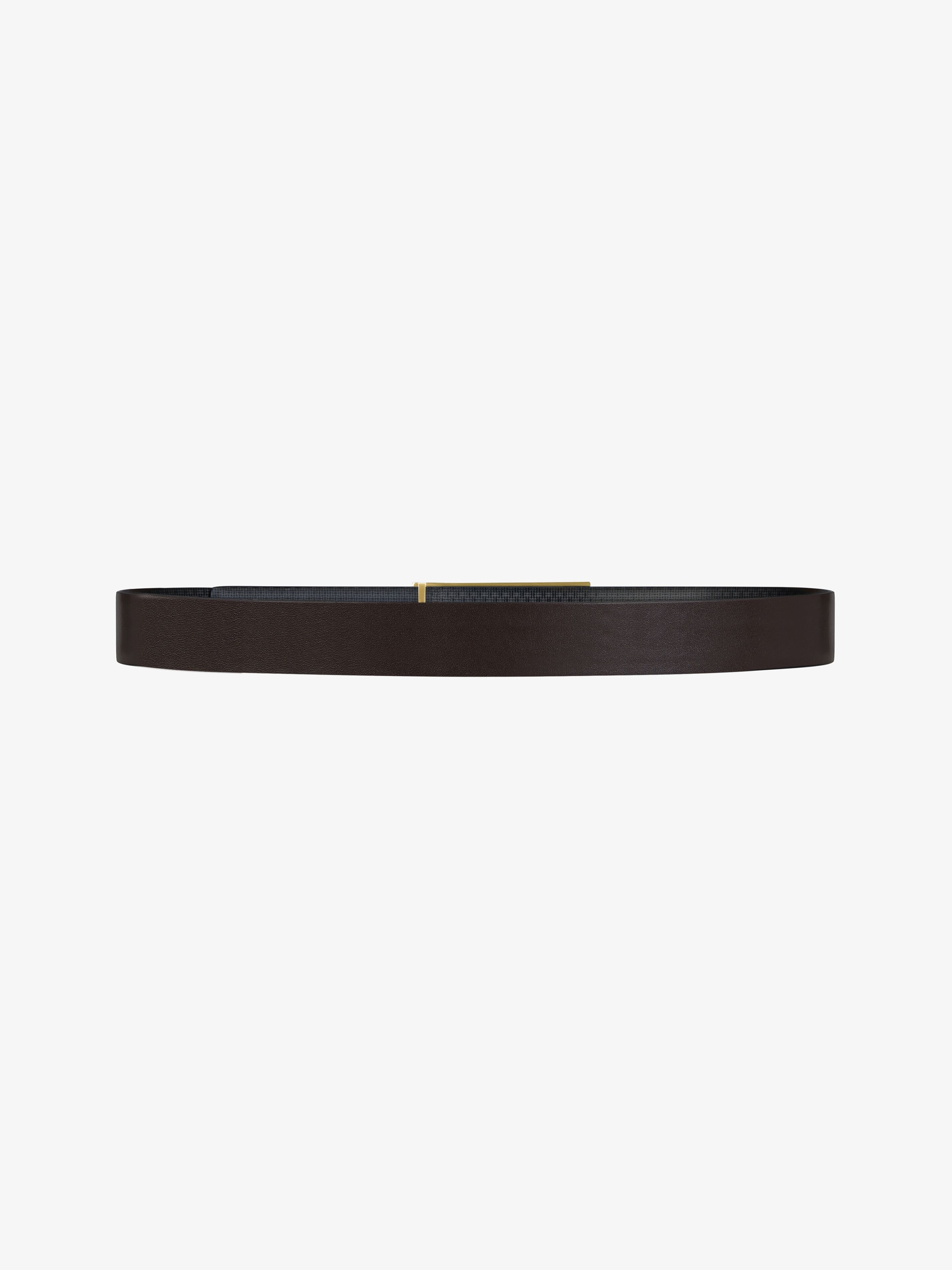 2G REVERSIBLE BELT IN MICRO 4G LEATHER - 5