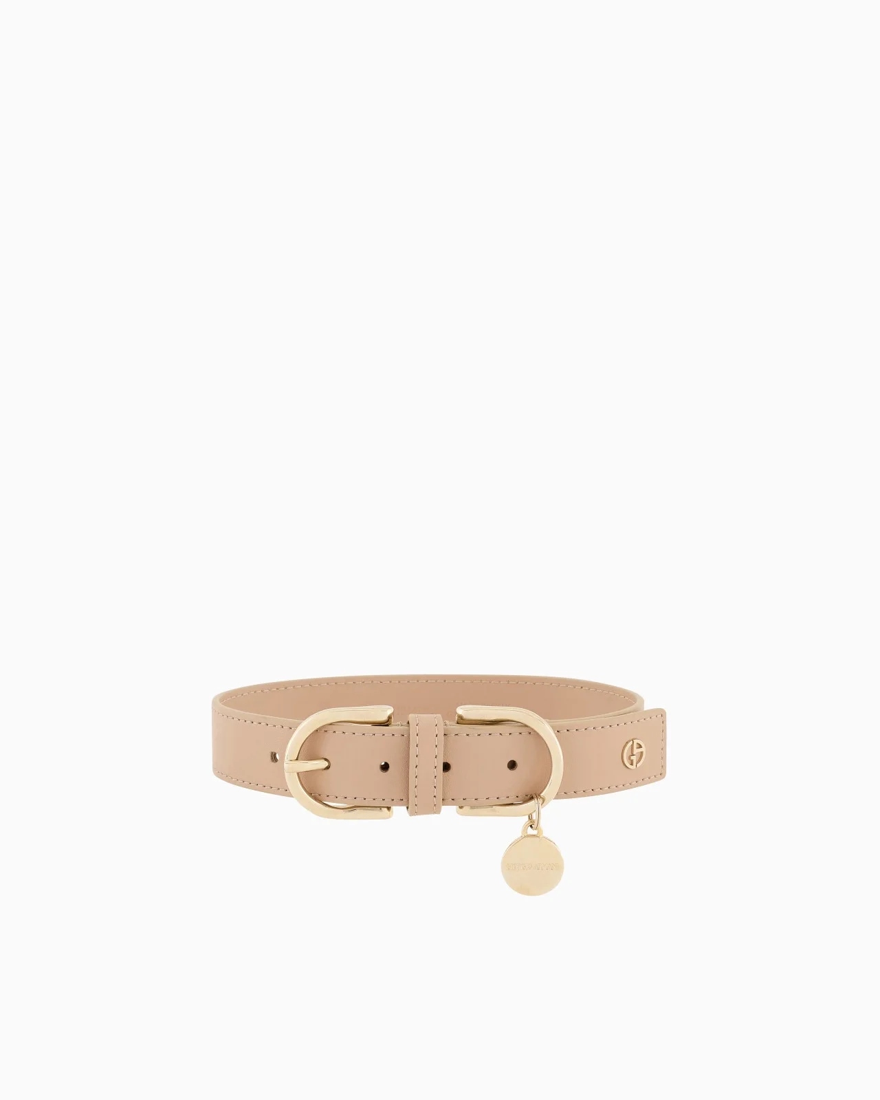 POLDO X GIORGIO ARMANI LEATHER COLLAR - 1