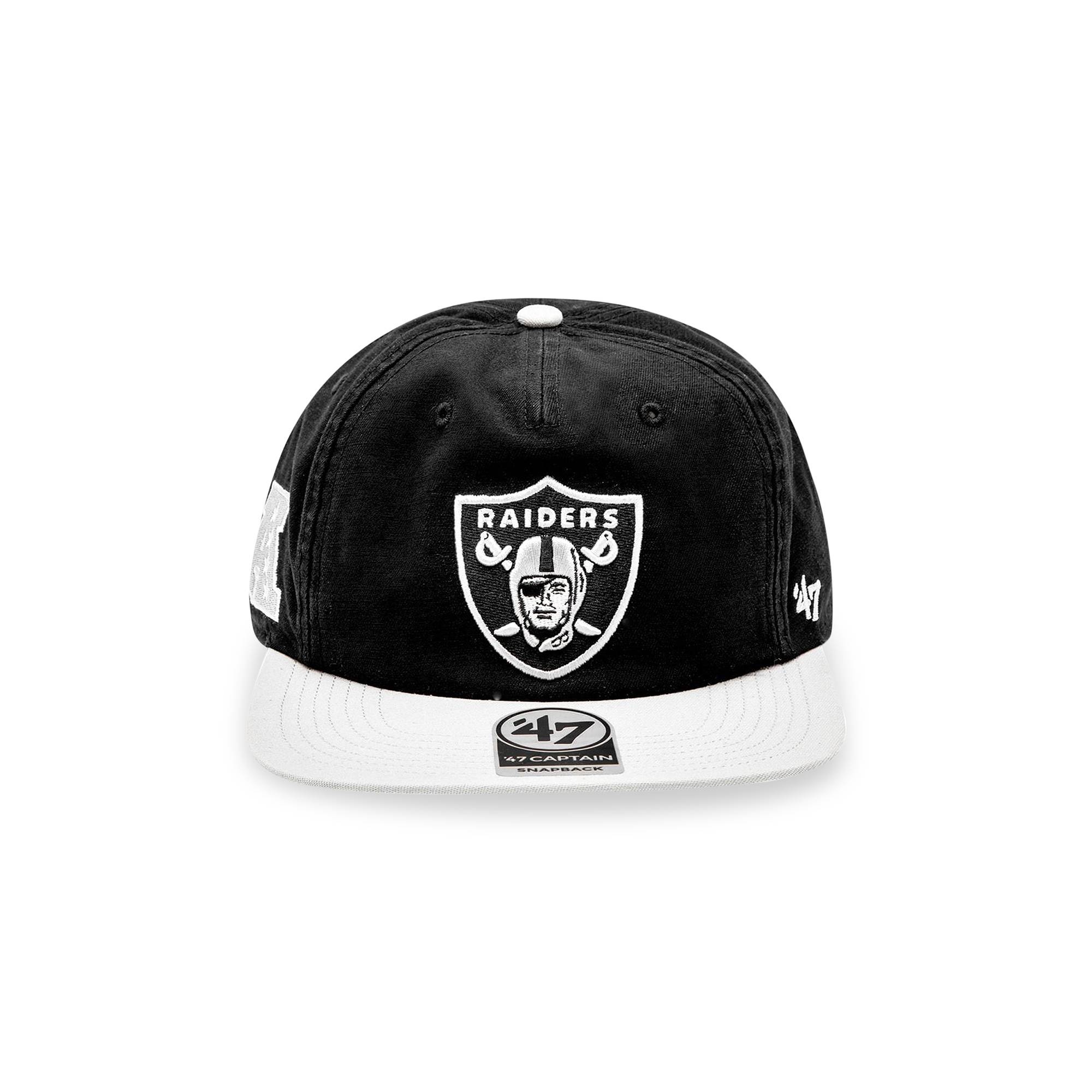 Supreme x NFL Raiders '47 5-Panel 'Black' - 1