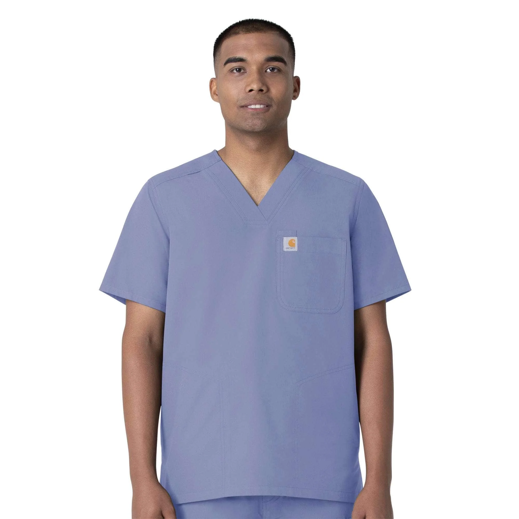 Force Essentials V-Neck Shirttail Scrub Top - 1