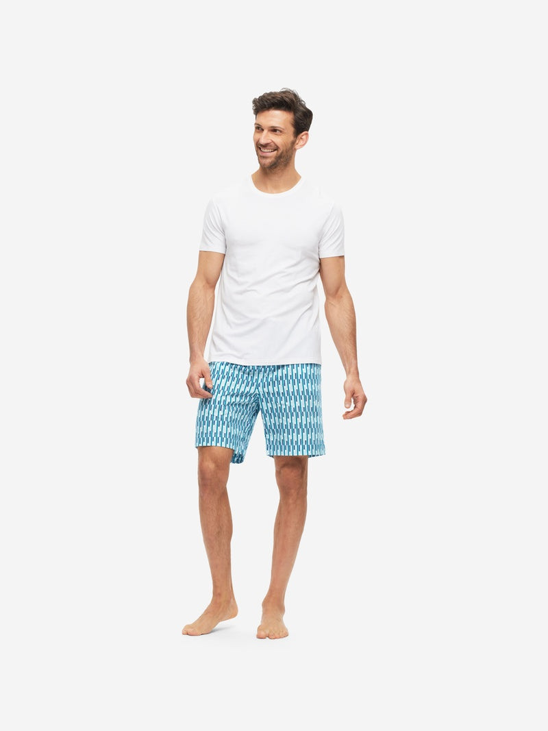 Men's Lounge Shorts Ledbury 53 Cotton Batiste Multi 1