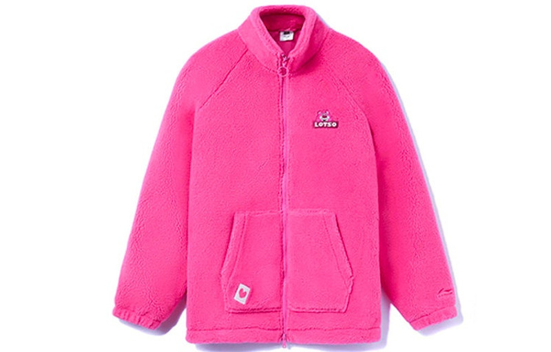 Li-Ning x Disney Toy Story Polar Fleece Jacket 'Pink' AFDRA16-1 - 1