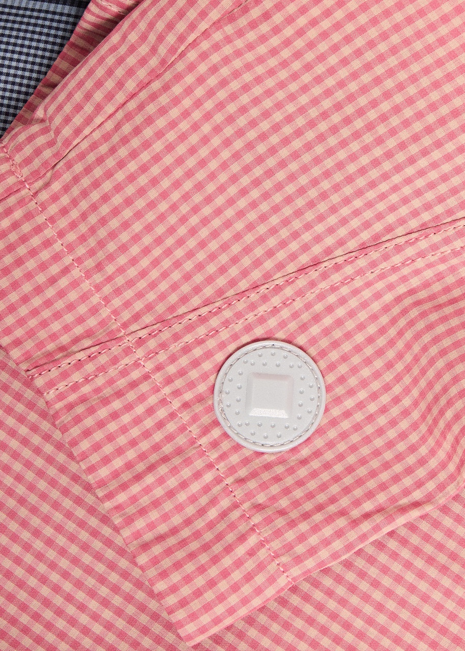 Pdf Channel Low Ride Checked Cotton-blend Jacket - 5