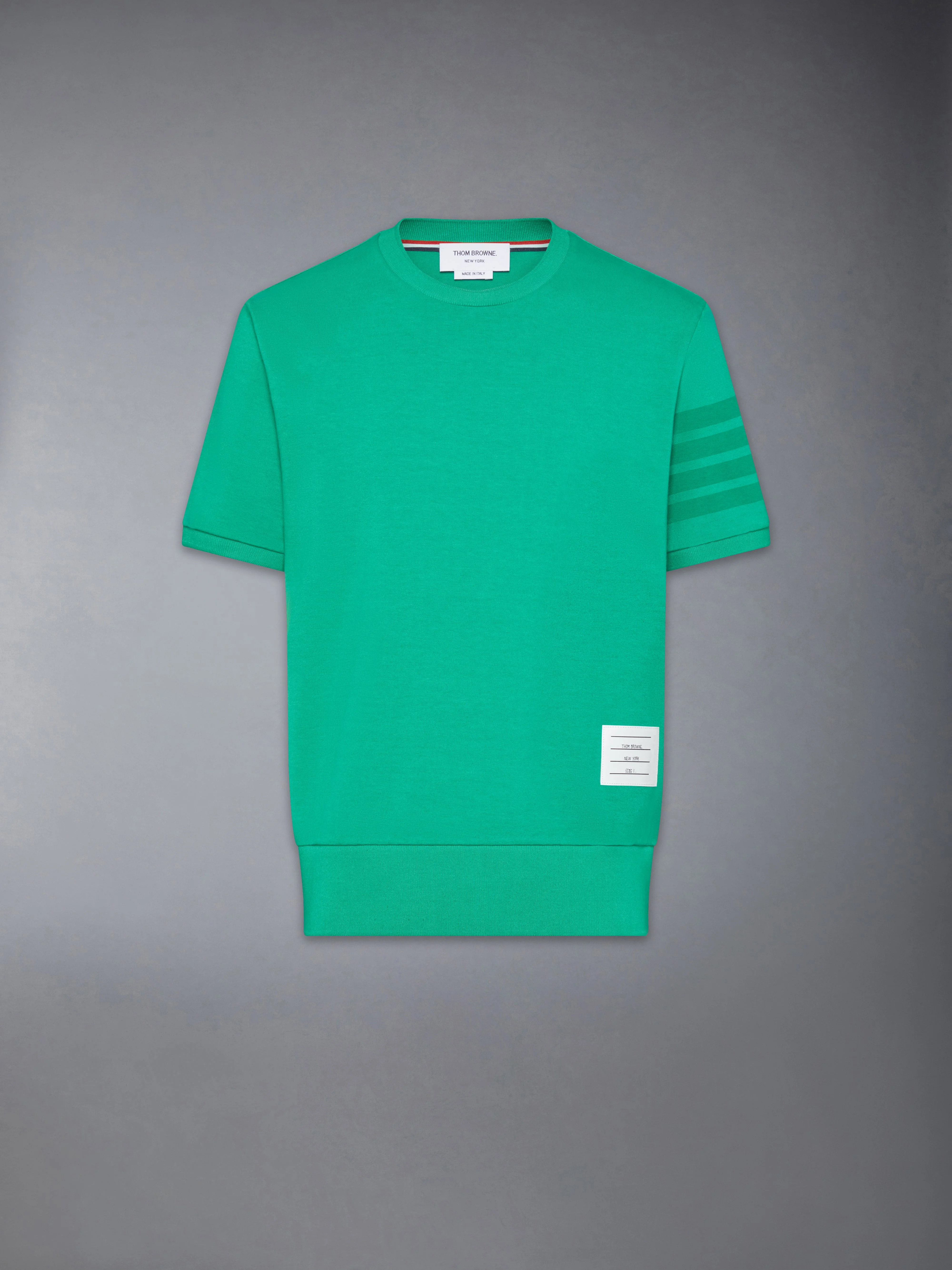 COTTON JERSEY 4-BAR TEE - 1