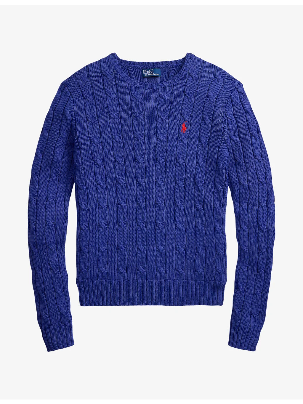 Julianna Cable-Knitted Cotton Jumper - 1