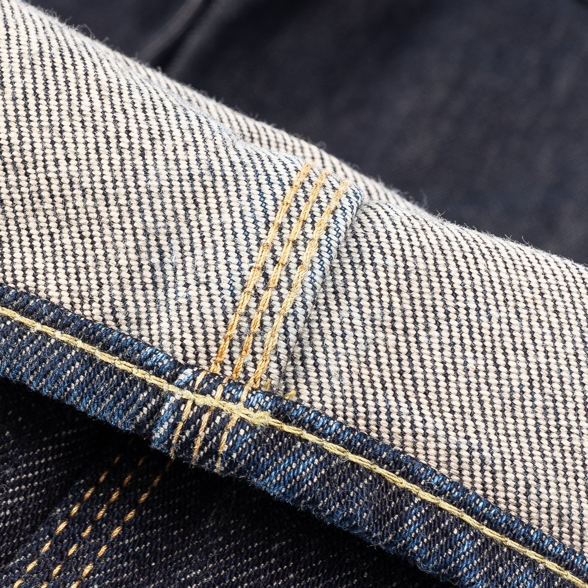 IH-805 21oz Selvedge Denim Double Knee Overalls - Indigo - 14