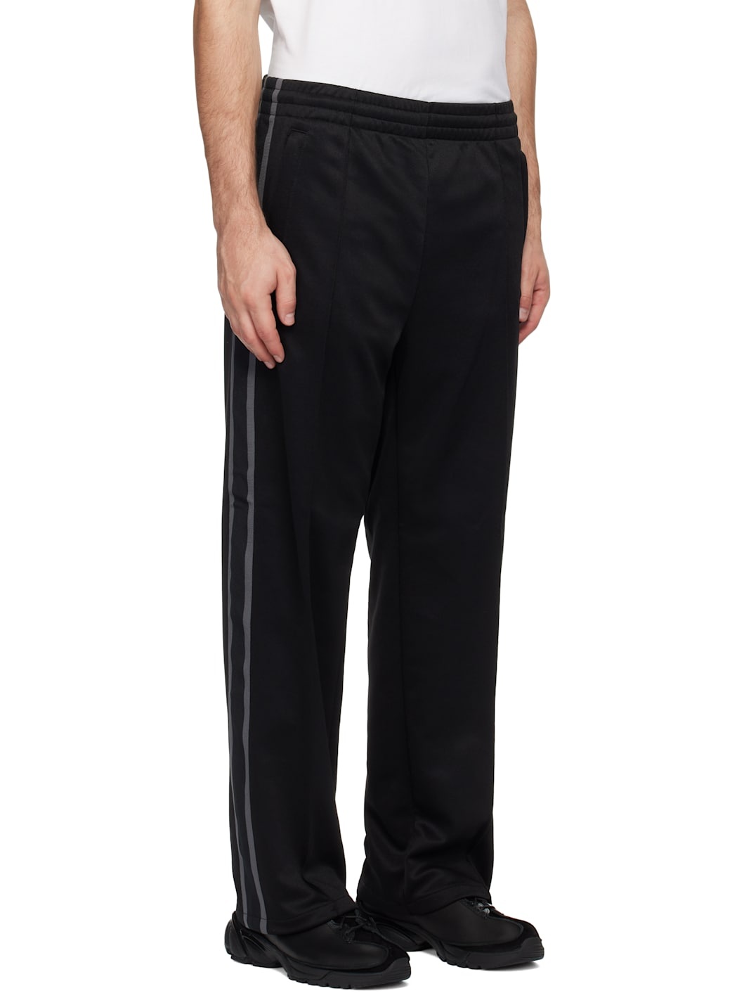 Black Bolan Track Pants - 2