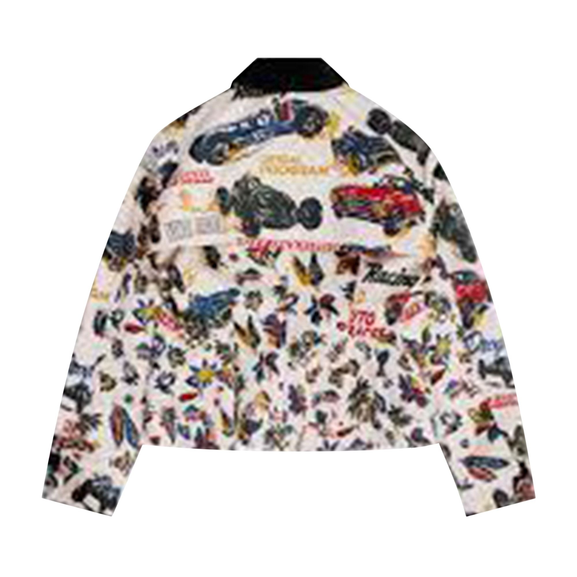 【sacai】Tropical Car Race Print Jacket Multicolor Car Race Tropical Print Bomber Jacket by sacai on