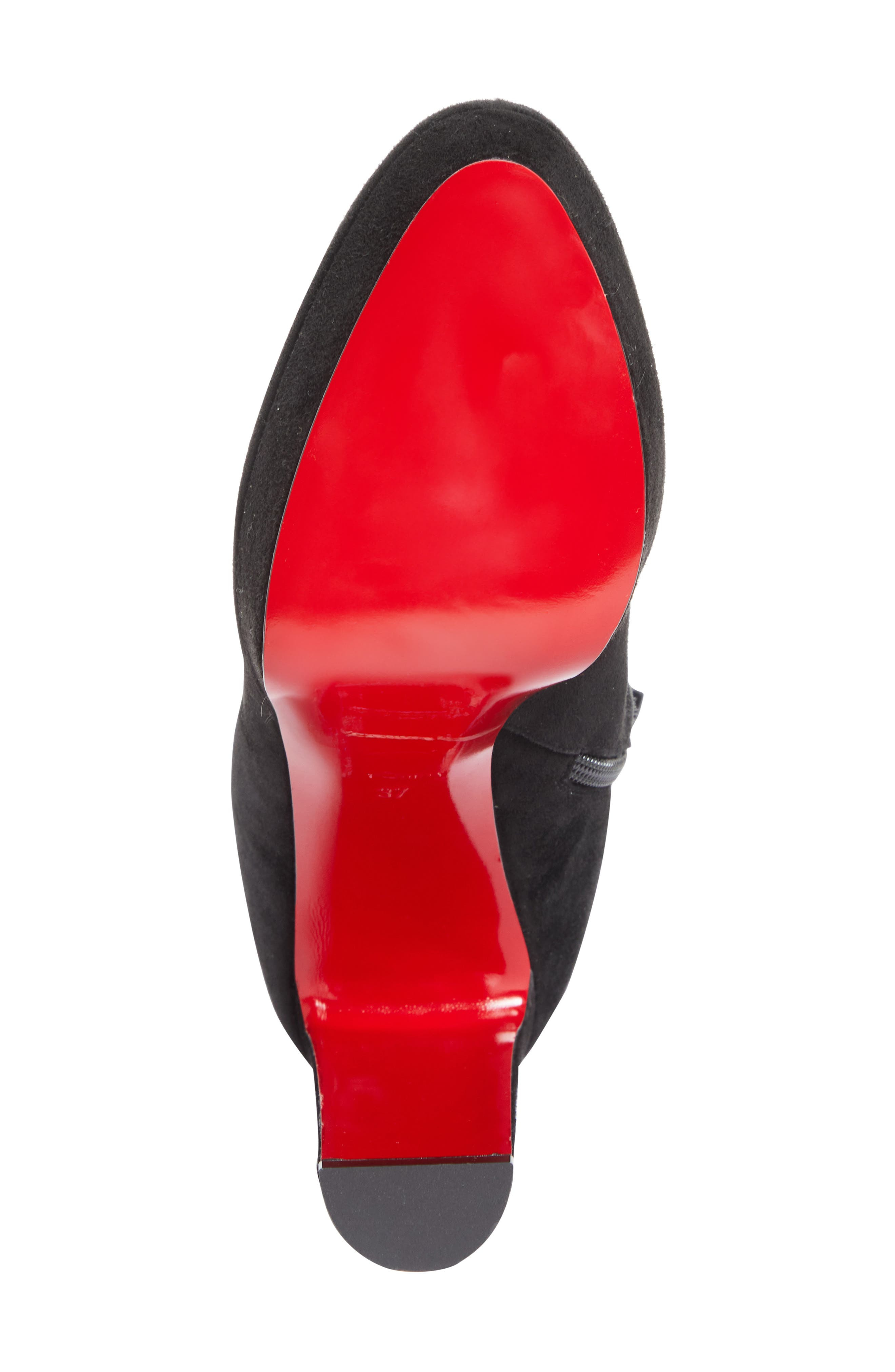 Christian Louboutin Loo Platform Bootie in Black at Nordstrom - 6