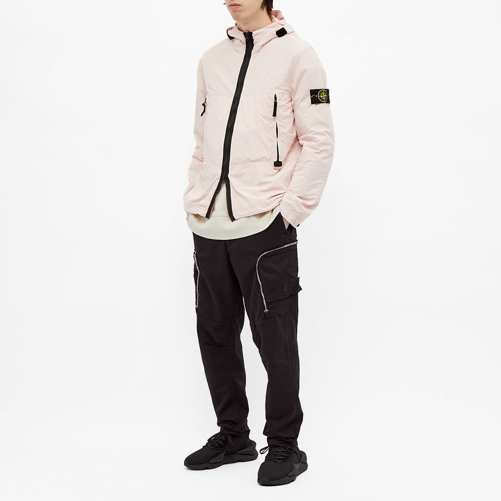 Stone Island Nylon Garment Dyed Hooded Jacket - 7