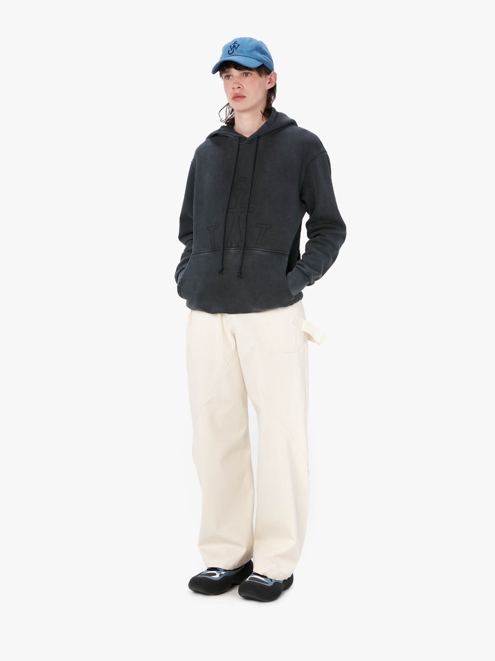 JWA EMBROIDERED HOODIE - 4