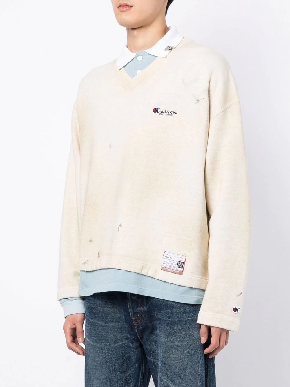 logo pullover sweatshirt - 3