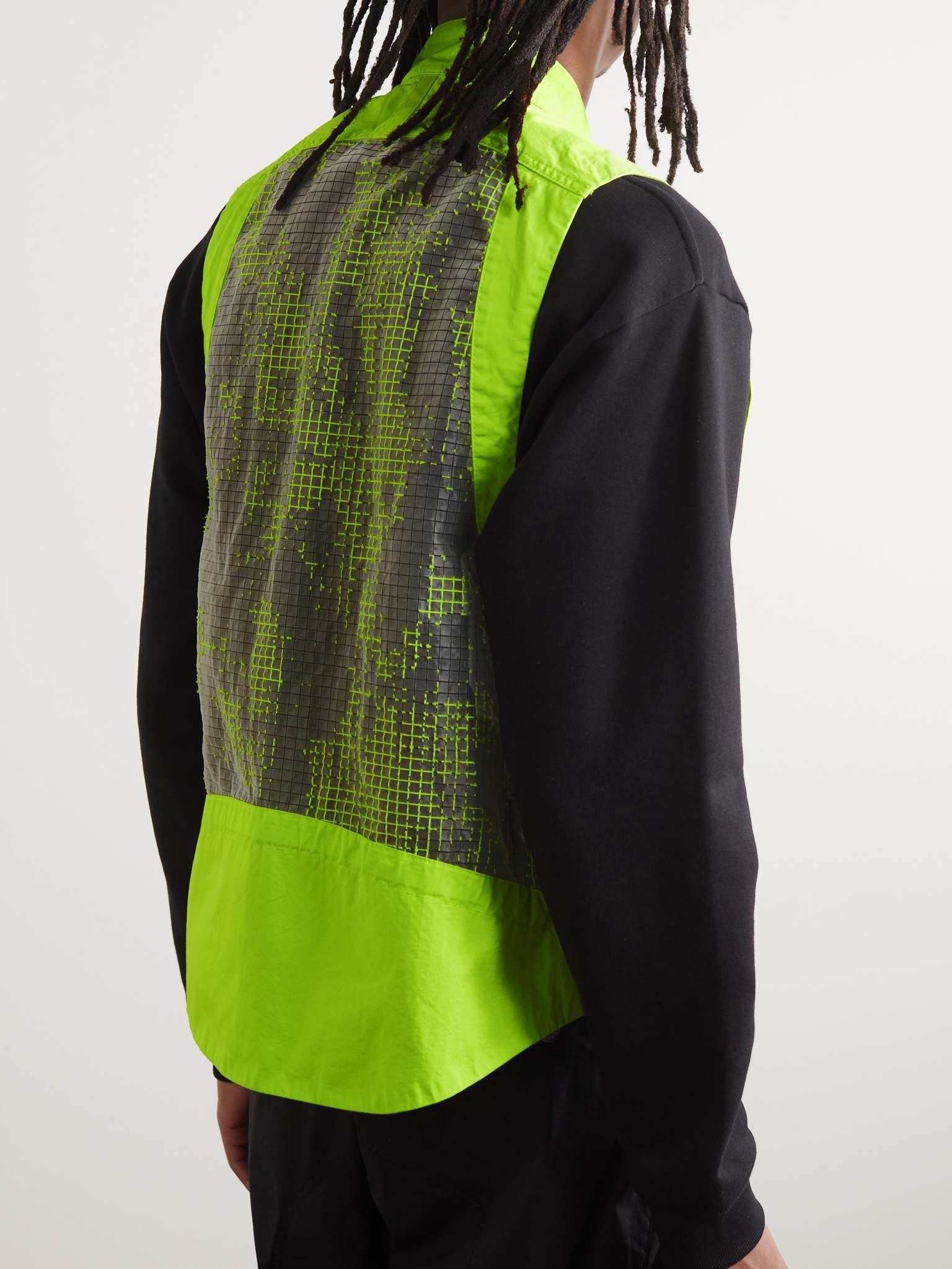 Ripstop-Panelled Cotton-Blend Twill Gilet - 3