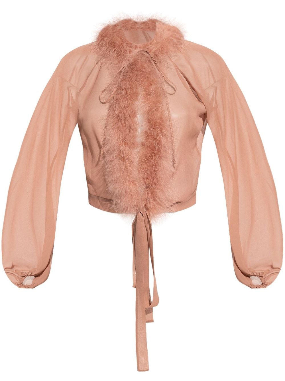 Feather blouse - 1